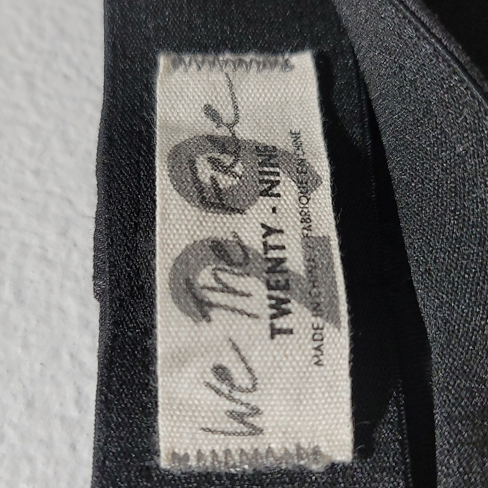 WE THE FREE BOHEMIAN SOUTHWESTERN COASTAL COWGIRL FLARED LEG BLACK DENIM JEAN 29 - Picture 5 of 12